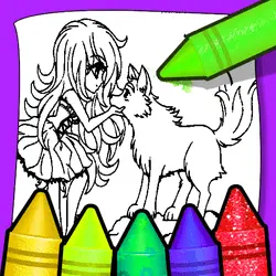 anime-wolf-girl-coloring-pages-8sNZP