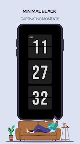 ساعات Flip Clock الرقمية.. أفضل تطبيقات تنظيم الوقت والإنتاجية screenshot 6