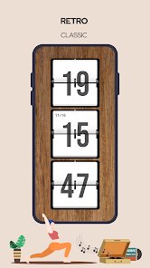 ساعات Flip Clock الرقمية.. أفضل تطبيقات تنظيم الوقت والإنتاجية screenshot 7